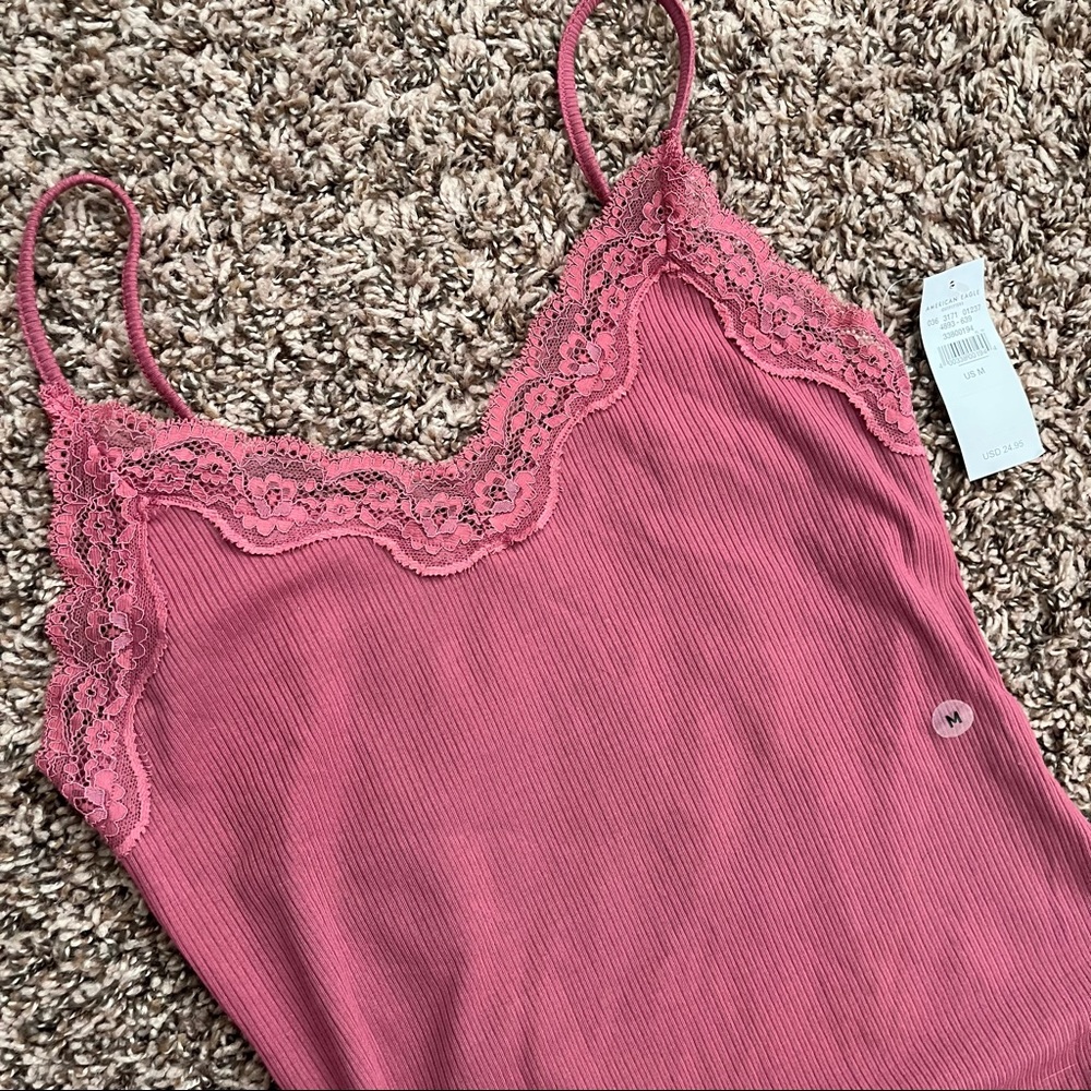 New with tags AE mauve bodysuit